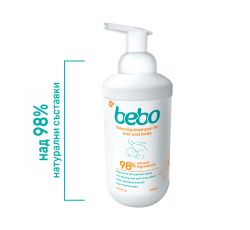 BEBO ШАМПОАН ЗА КОСА И ТЯЛО НА ПЯНА 500 мл.