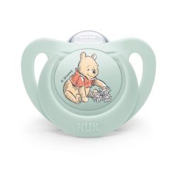 NUK WIN PUH Биберон залъгалка 0-6 силикон 1бр. 730.950