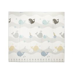 LORELLI Двулицево Детско ТЕРМО КИЛИМЧЕ за игра 180-200 см. СИВО 10300490004