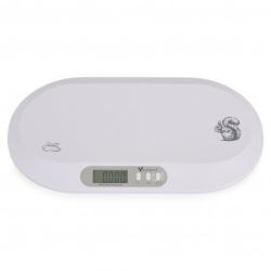 CANGAROO Електронна везна за бебета Peanut white 112673