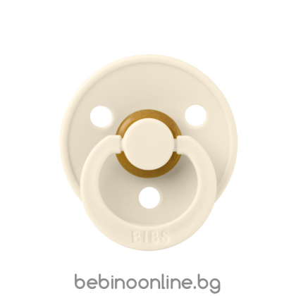  BIBS COLOUR Биберон, Ivory, 6-18 месеца/ 200216C/