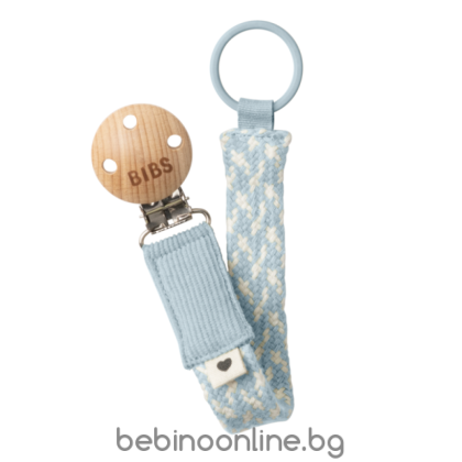 BIBS Клипс за Залъгалка Baby Blue/Ivory/ 9401112/