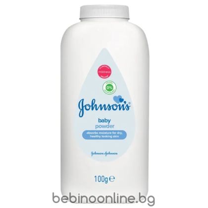 Johnson and Johnson бебешка пудра   100г.