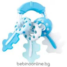 KIKKABOO Дрънкалка Keys Pink /Blue 31303020041