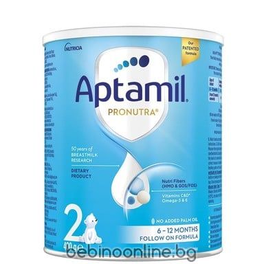  APTAMIL Pronutra 2 Преходно мляко 6-12 мес. 400 гр.