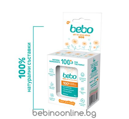 БЕБО SOS МУЛТИФУНКЦИОНАЛЕН СТИК за бебета и деца 15 г