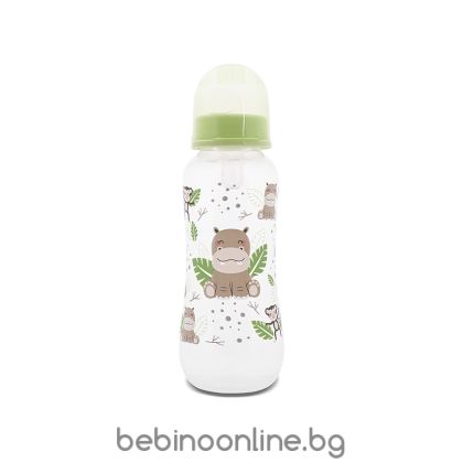 LORELI Шише за хранене  за бебета 0+ мес. 250 мл/различни цветове/