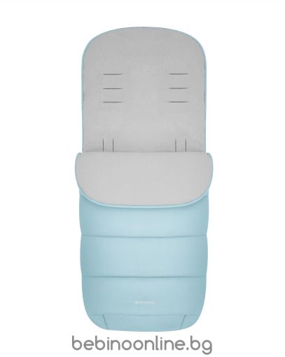 KIKKA BOO Чувалче за количка Classic Mint / Peach