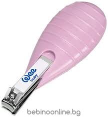 WEE BABY Бебешка нокторезачка Розова/Синя