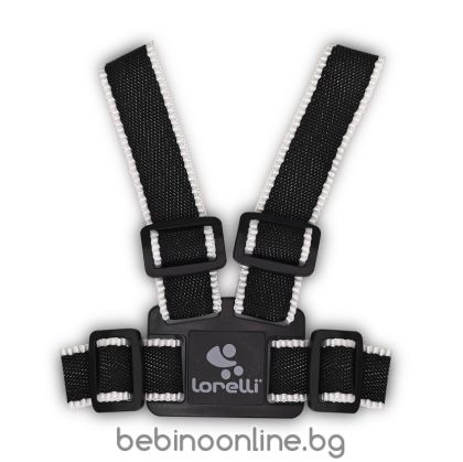 LORELLI Коланче за прохождане код 1001005 сив/черен