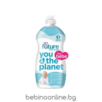 Teo Bebe Future Препарат за бебешки съдове, 400 мл Chamomile