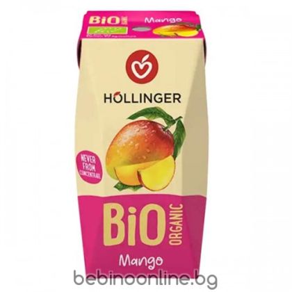 HOLLINGER Био сок манго 200мл  171032