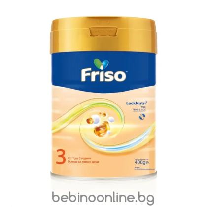 FRISO 3 Мляко на прах за малки деца 12-36 мес. 400 гр.