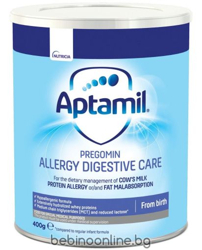 APTAMIL ALLERGY DIGESTIVE CARE ADC Мляко при алергии 400 гр.