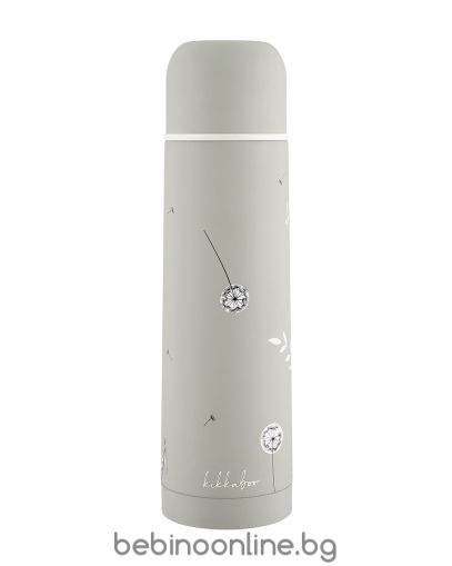 KIKKA BO Термос 500мл Flora Sand СИВ 31302030094