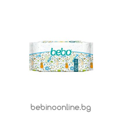 BEBO Влажни кърпички Sensitive 15 бр.