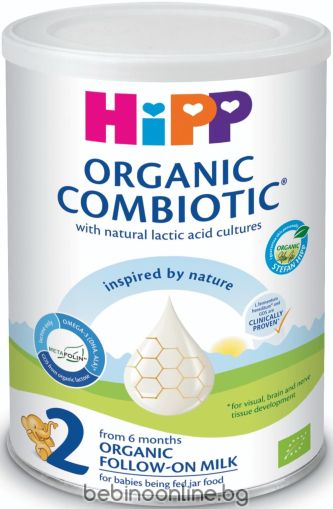 HIPP COMBIOTIC 2 БИО Преходно мляко 6+ мес. 350 г.код 2475