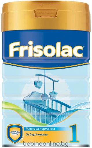FRISOLAC 1 Мляко за кърмачета 0- 6 мес. 400 гр.