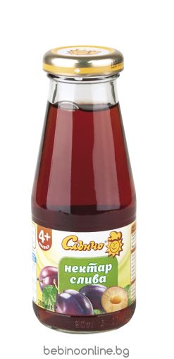 СЛЪНЧО бебешки Нектар Слива 200мл. 5119
