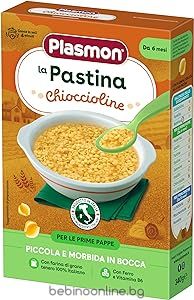  PLASMON CHIOCCIOLINE Бебешка паста охлювчета CHIOCCIOLINE 6+ мес. 340 гр.    0644