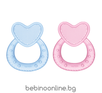 WEE BABY Heart Гризалка силиконова 912