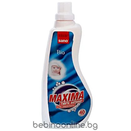 SANO  MAXIMA  Bio Омекотител  1 литър 40 пранета/концентрат/