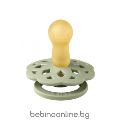  BIBS Биберон  Boheme, Sage,1 бр. 6-18 мес./2202000250/