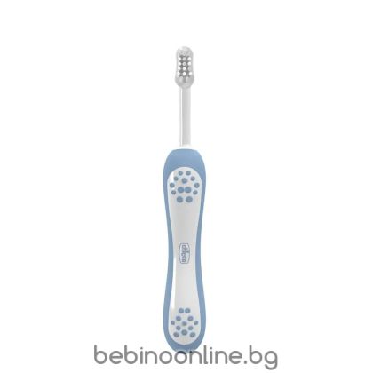 CHICCO четка за зъби синя 6м+ C0114