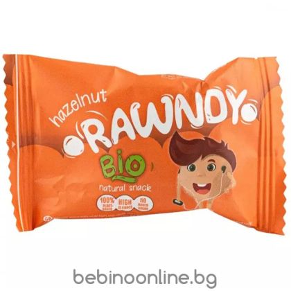 RAWNDY  Био десерт кръгъл лешник и какао 26гр.