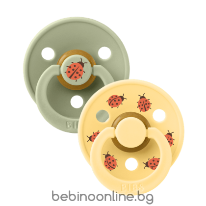 BIBS Биберони Studio COLOUR Ladybug/Sage, 18+ месеца/13025102/