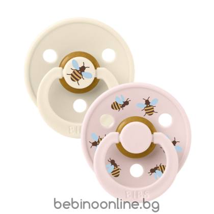 BIBS Биберони Studio COLOUR Bumblebee/Ivory, 0-6 месеца/11024103/