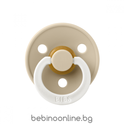 BIBS Биберони COLOUR Vanilla GLOW 1 бр. 0-6 мес./1001000257/