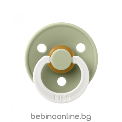  BIBS Colour, Sage GLOW, 1 бр. Биберон 0-6 месеца/1001000270/