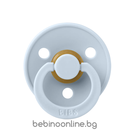  BIBS COLOUR, Baby Blue,  1 бр. Биберон  0-6 месеца/1001000231/