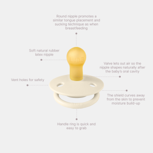 BIBS, Nordic Mint/Forest Lake, 2 бр. Биберони 0- 6 месеца 110293 @