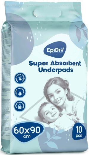 EpiDry Абсорбиращи подложки/ чаршафи 60х90 см 10 бр./пак.
