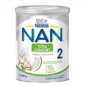 NESTLE NAN NESTLE NAN Expert Total Confort 2 Специализирано мляко за кърмачета с леки храносм. проблеми 6+м 800 г