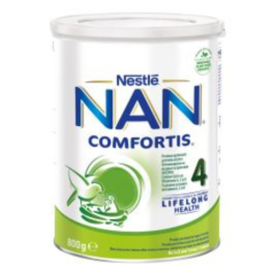  NESTLE NAN Comfortis 4 преходно мляко деца 2+ год. 800 гр