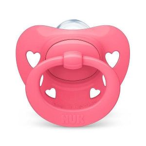 NUK  Силиконова залъгалка 18м+ 1бр. SICNATURE  код 739.680 