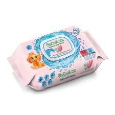 BEBELAN Мокри  кърпи със Смрадлика и Лайка с капак 64 бр.