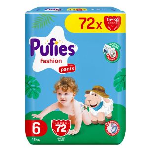PUFIES SENSITIVE   ГАЩИ  6 Extra large (15+)МEGA PACK 72 бр