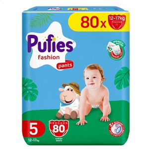 PUFIES  SENSITIVE   ГАЩИ 5 Junior (11-20) МEGA PACK-80 бр