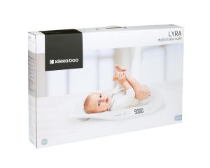 KIKKA BOO Цифрова везна за бебета Lyra Grey код 31405010049