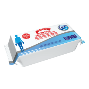 Lara Med – Антибактериални мокри кърпички за тяло, 50 бр. (за възрастни и деца)