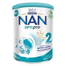 NESTLE NAN  OPTIPRO 2 Преходно мляко 6+ мес. 400 г