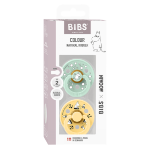 BIBS Биберон-залъгалка Moomin COLOUR Sailing, 2 бр.  6-18 месеца код 12030101