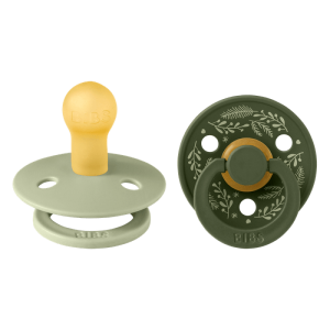 BIBS Биберони BIBS COLOUR Holiday Leaf, Каучук, 2бр. 0-6 мес. код 11027101