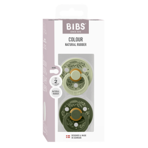BIBS Биберони BIBS COLOUR Holiday Leaf, Каучук, 2бр. 0-6 мес. код 11027101