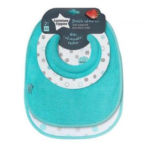TOMMEE TIPPEE   Двустранен мек хавлиен  лигавник 0м+, 2 бр. TT.0229