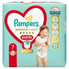 Pampers Premium Care –Еднократни гащички,Размер  7 (17кг.+) ,27 бр./пак.